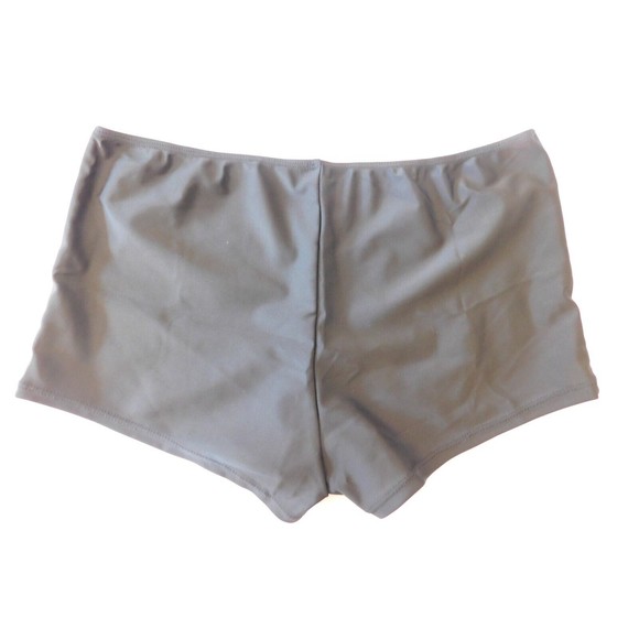 UnBranded Swim Bottom Womens Black Swim Shorts Size Large - Picture 3 of 8